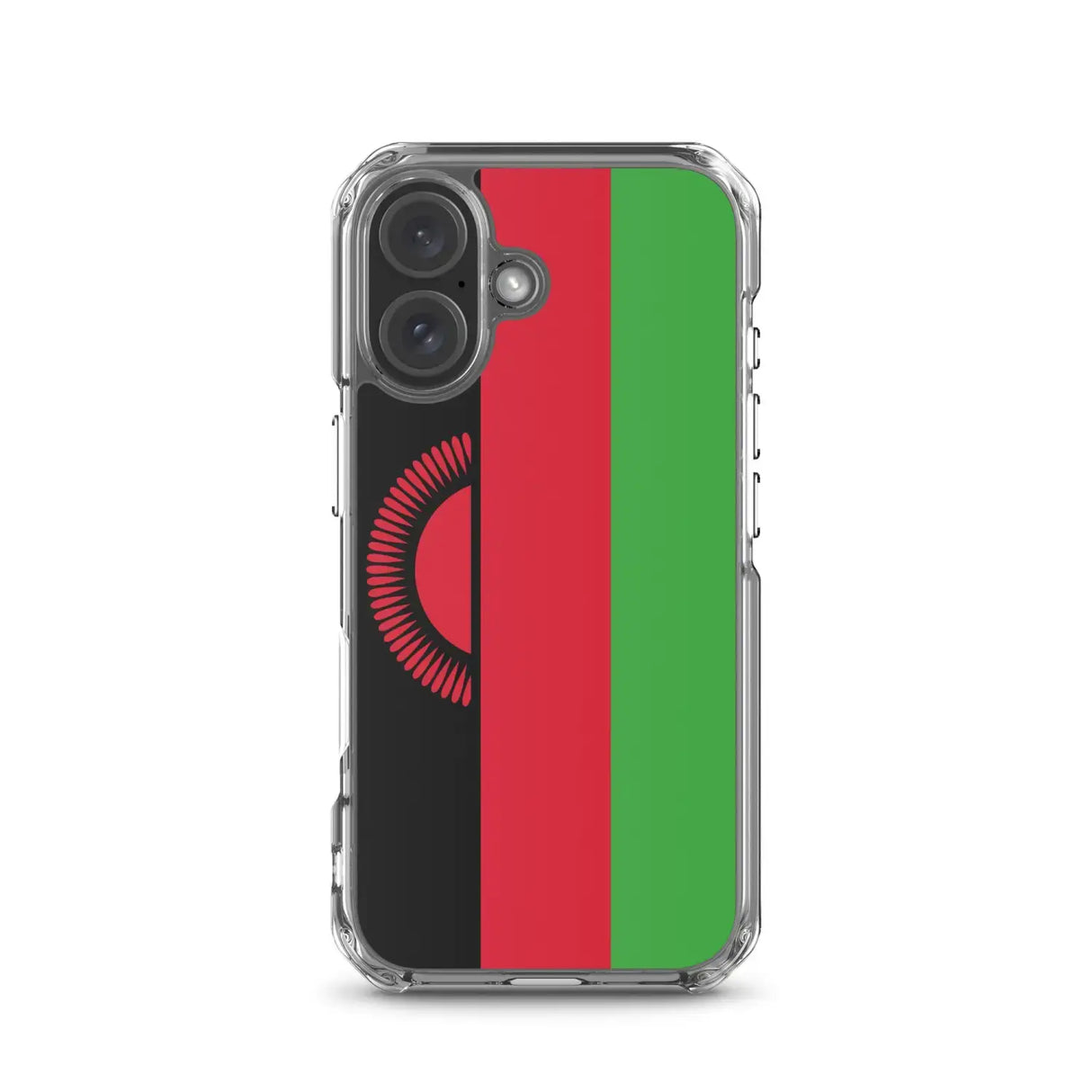 Coque iphone drapeau malawi souple transparente antichoc