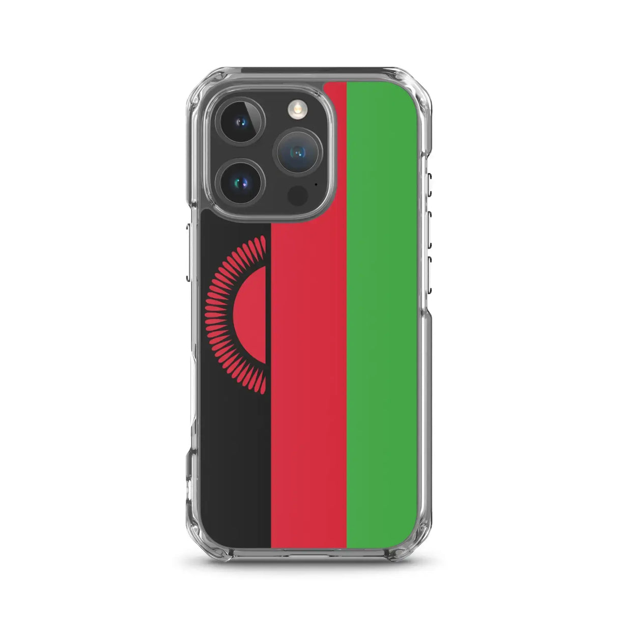 Coque iphone drapeau malawi souple transparente antichoc