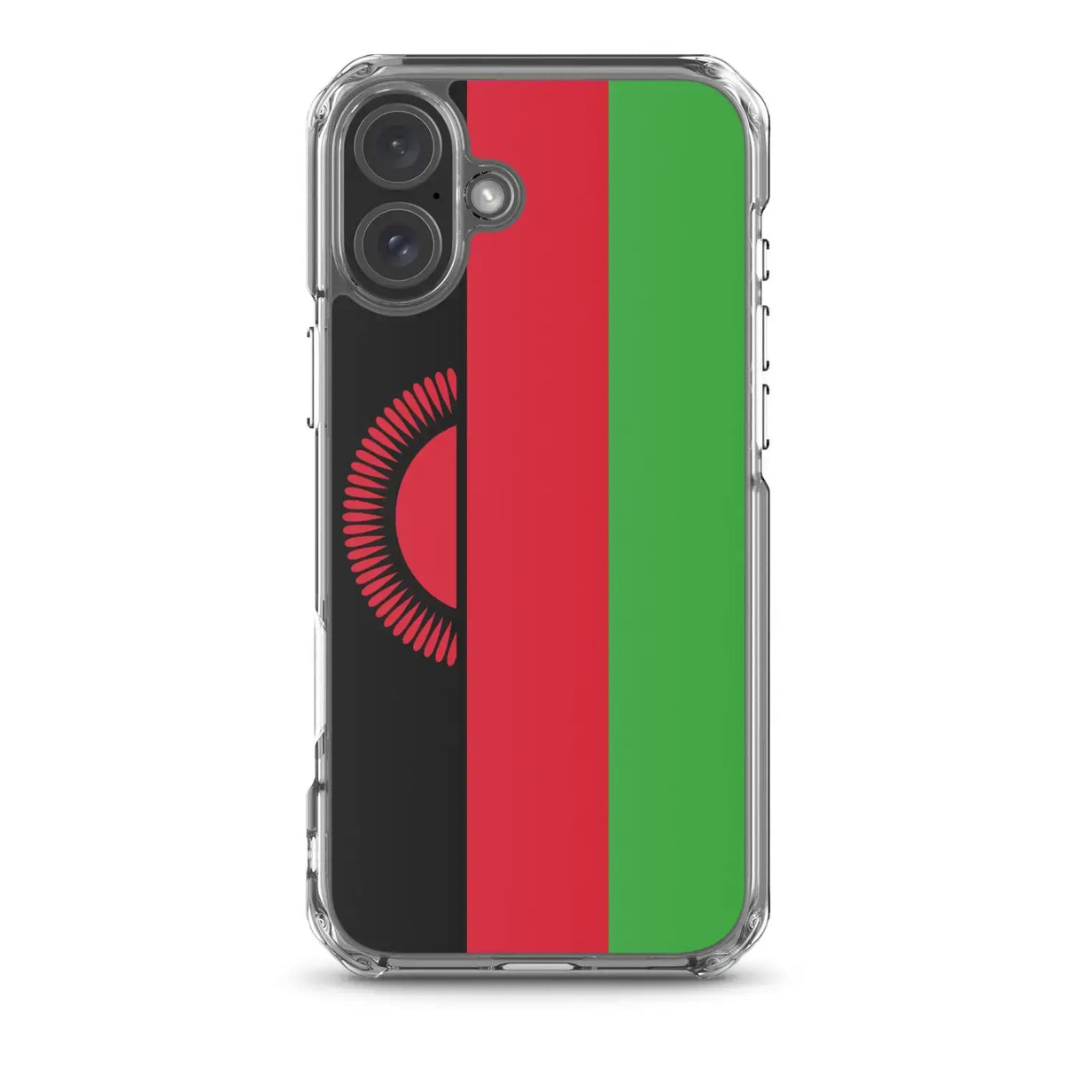 Coque iphone drapeau malawi souple transparente antichoc