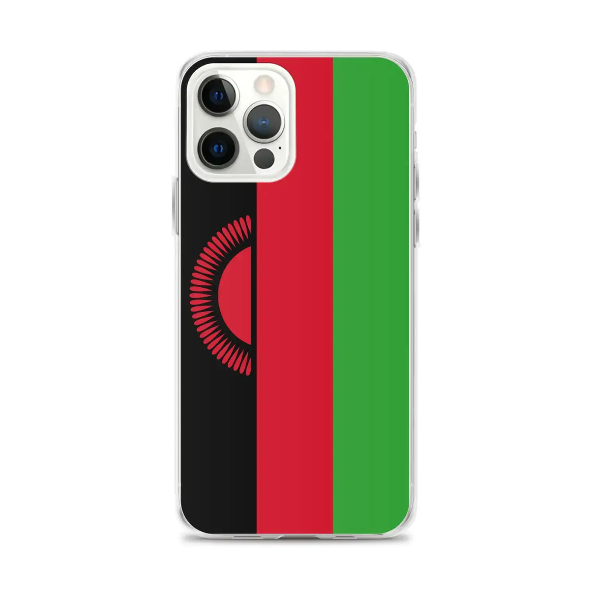 Coque iphone drapeau malawi souple transparente antichoc