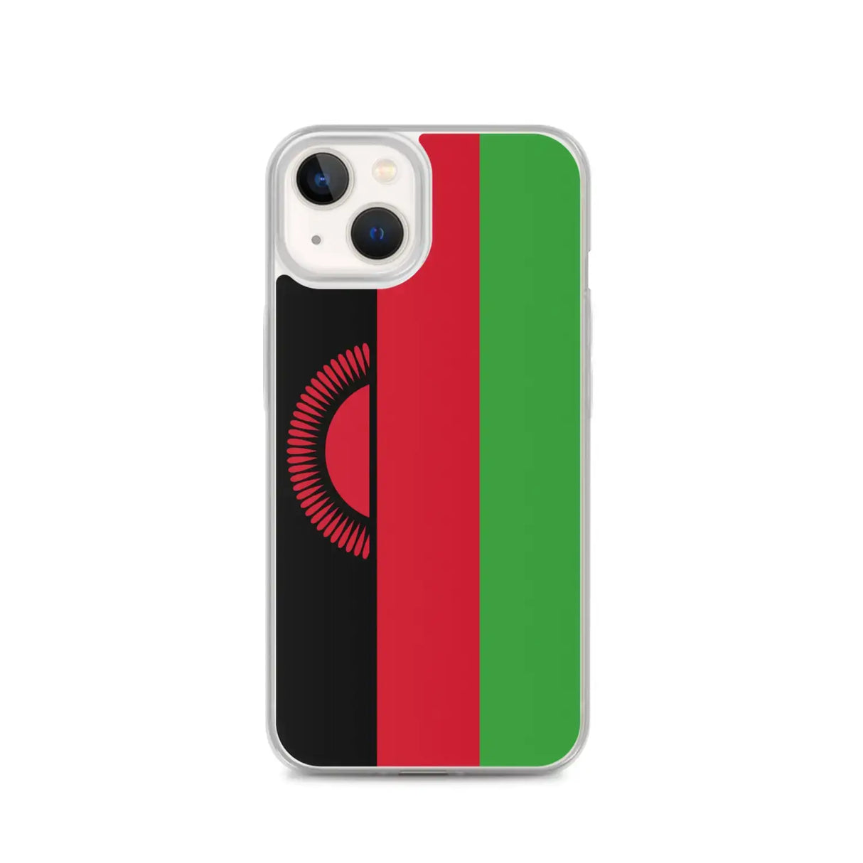 Coque iphone drapeau malawi souple transparente antichoc