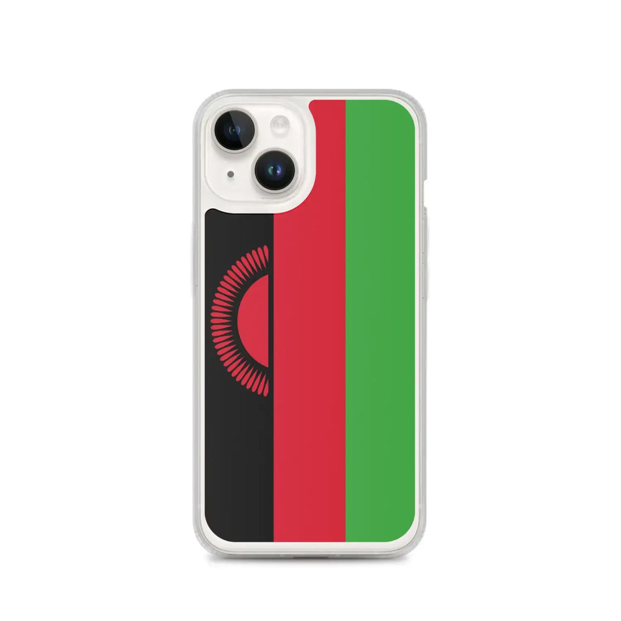 Coque iphone drapeau malawi souple transparente antichoc