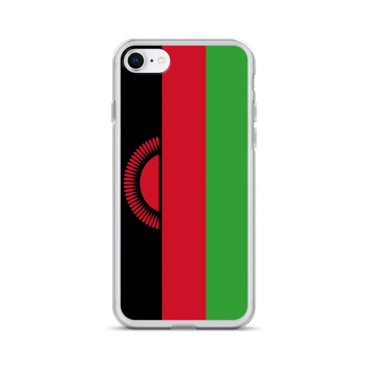 Coque iphone drapeau malawi souple transparente antichoc