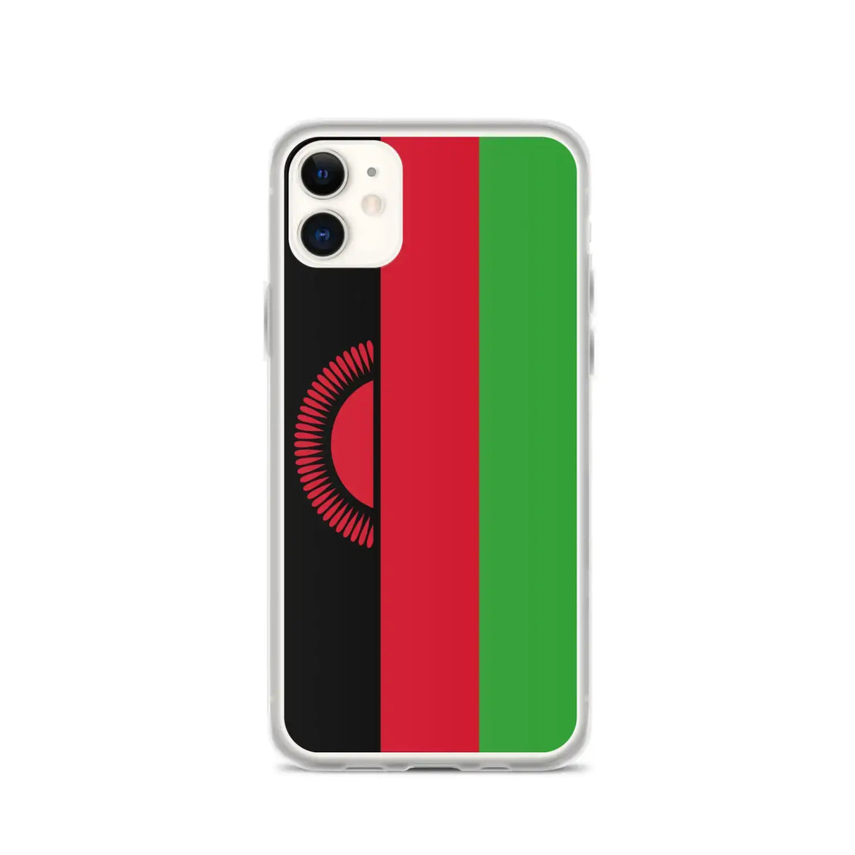 Coque iphone drapeau malawi souple transparente antichoc