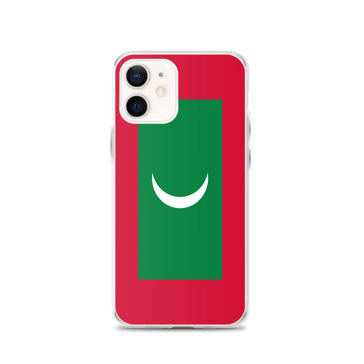Coque iphone drapeau maldives souple et antichoc transparente