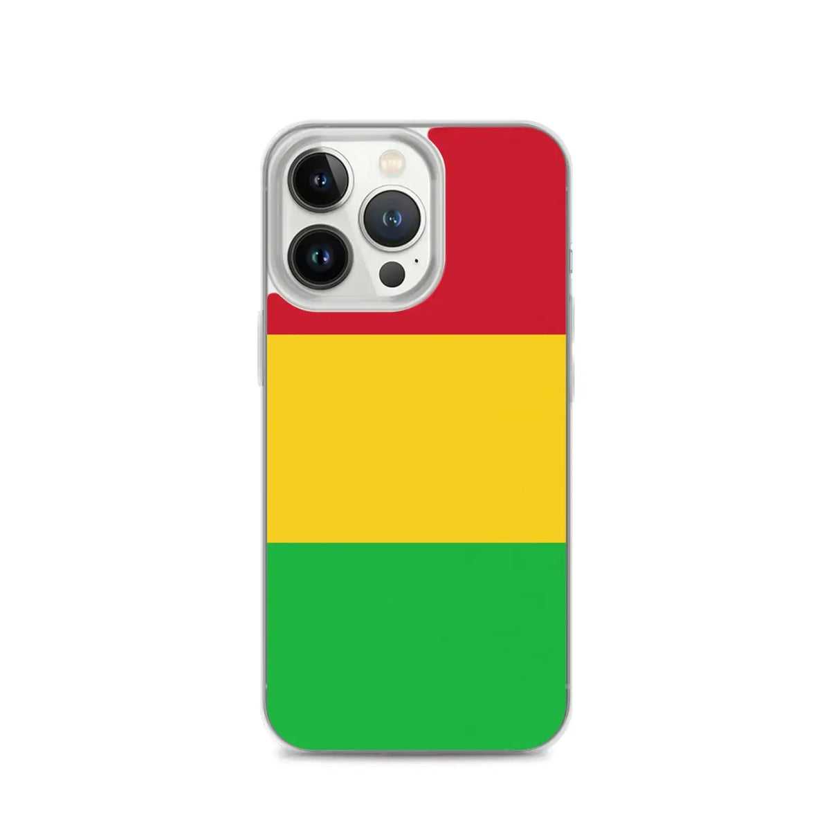 Coque iphone drapeau mali souple transparente antichoc