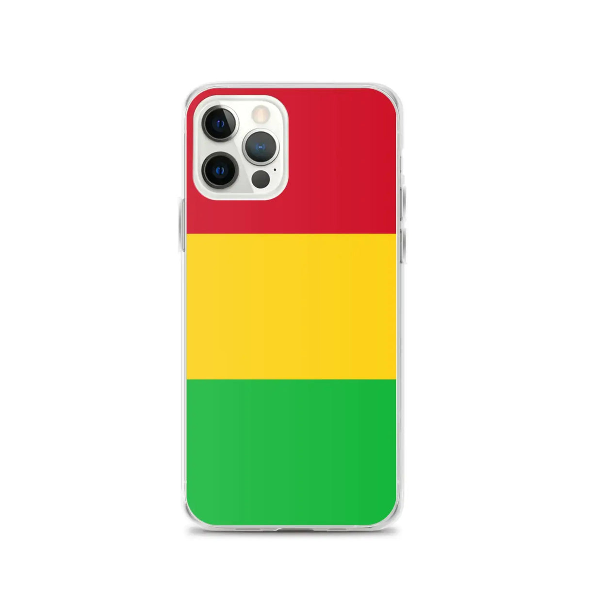 Coque iphone drapeau mali souple transparente antichoc