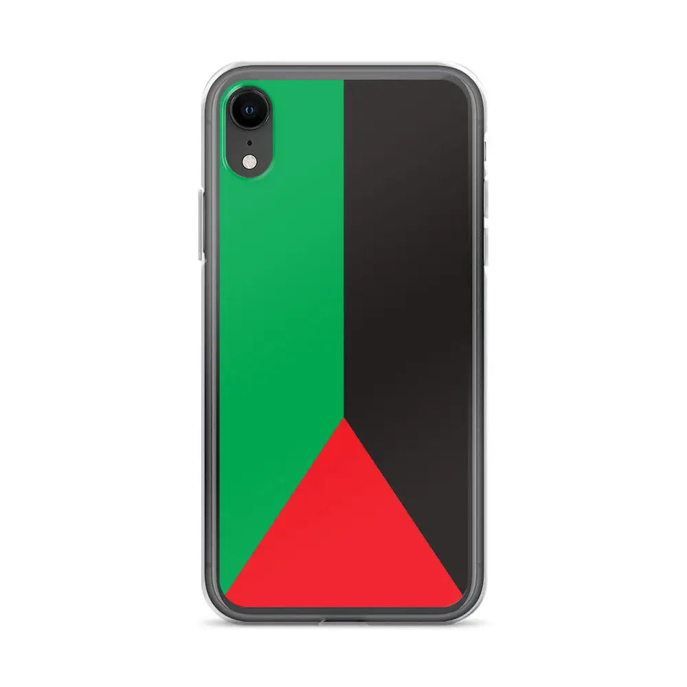 Coque iphone drapeau martinique souple antichoc transparente