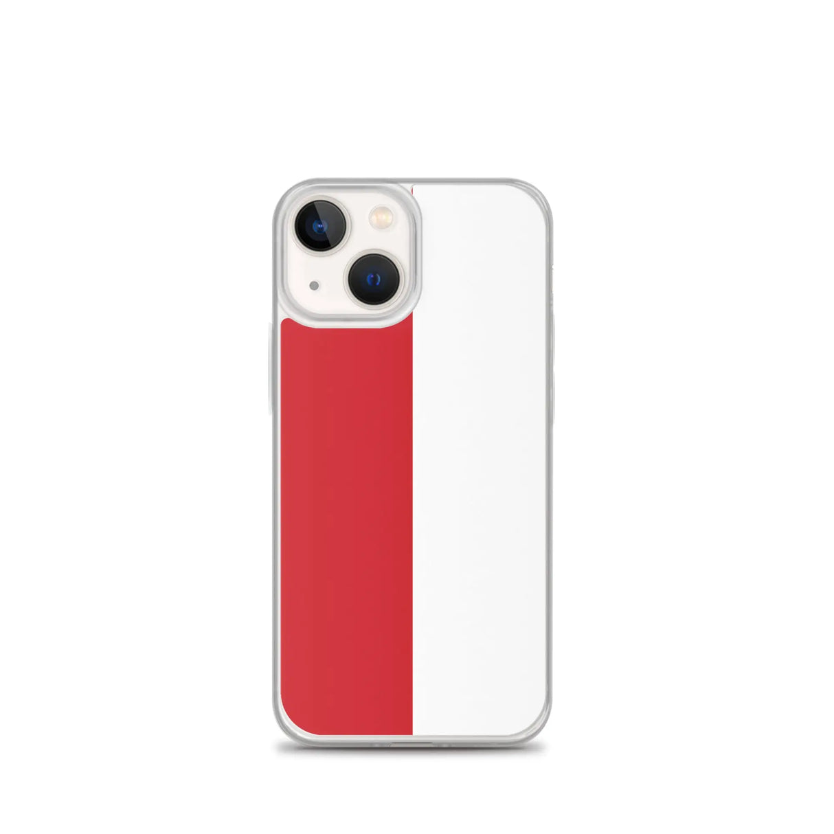 Coque iphone drapeau monaco souple résistante antichoc
