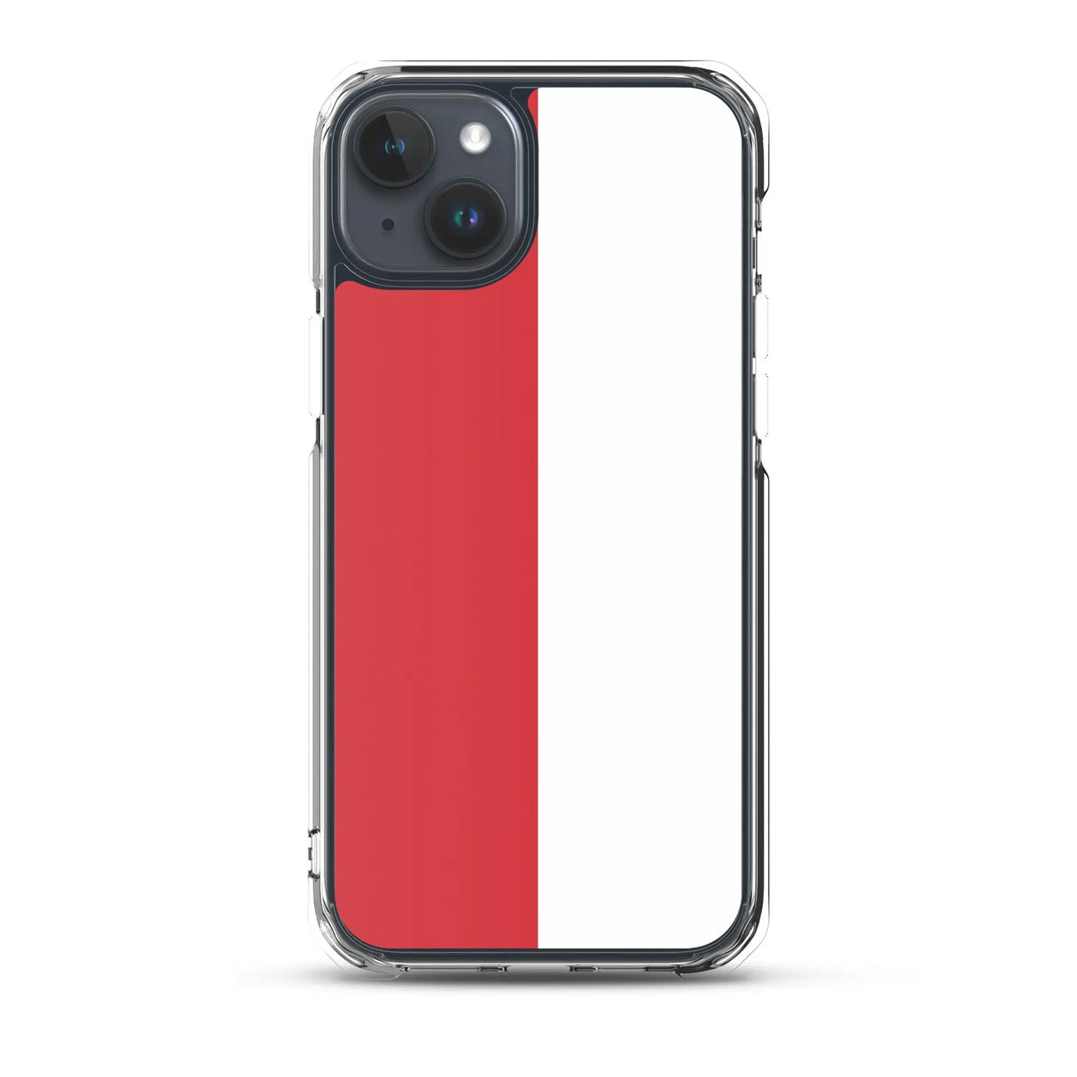Coque iphone drapeau monaco souple résistante antichoc