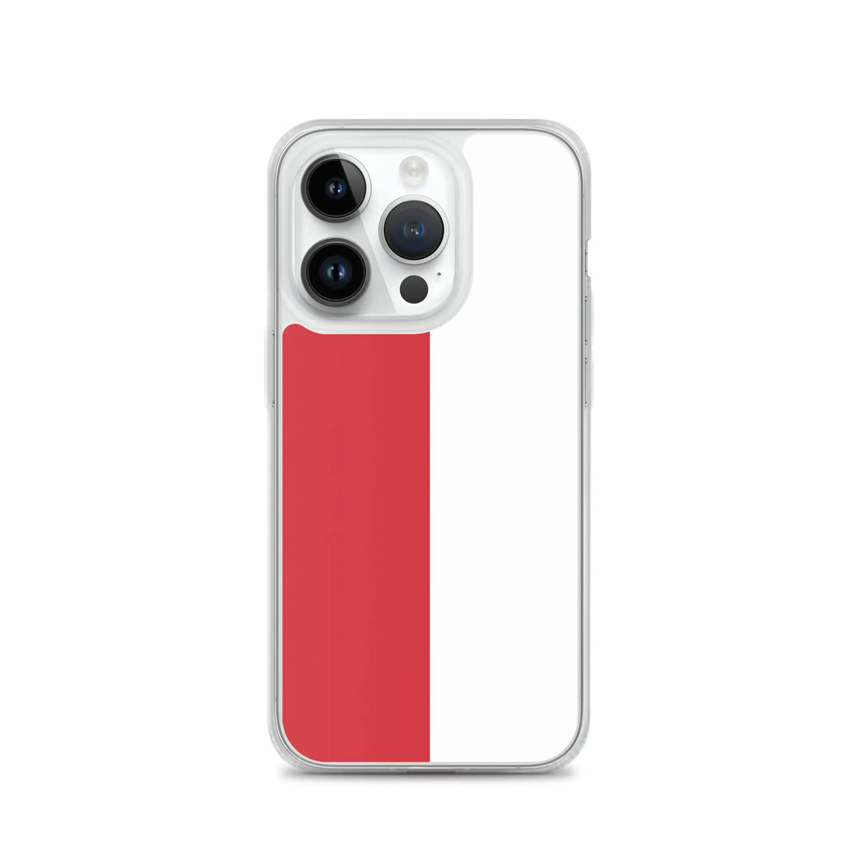 Coque iphone drapeau monaco souple résistante antichoc