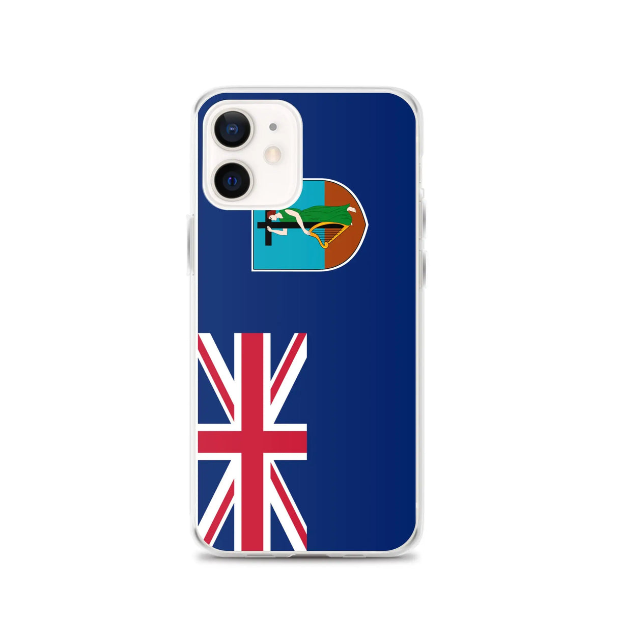 Coque iphone drapeau montserrat souple et antichoc transparente