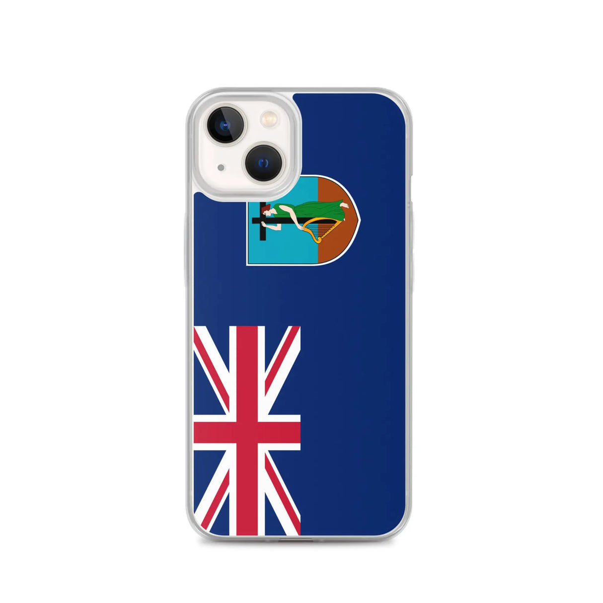 Coque iphone drapeau montserrat souple et antichoc transparente