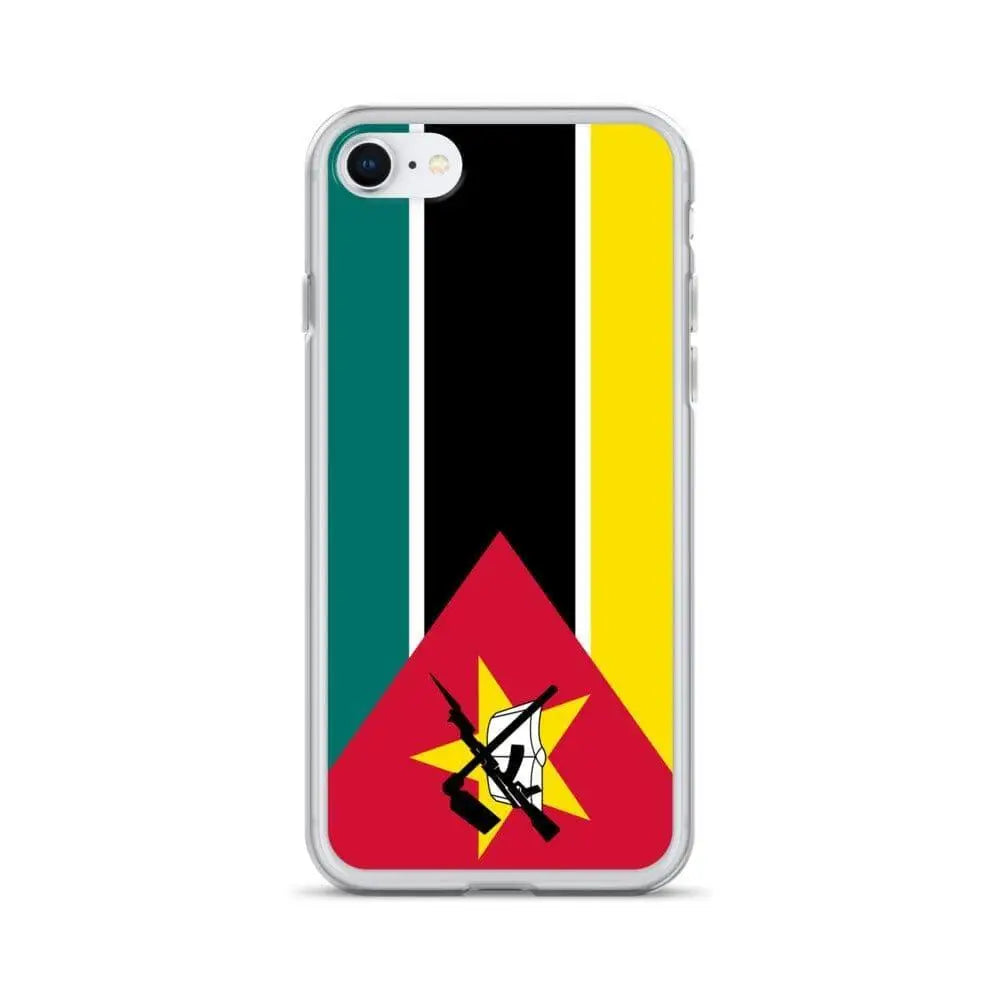 Coque iphone drapeau mozambique souple résistante antichoc