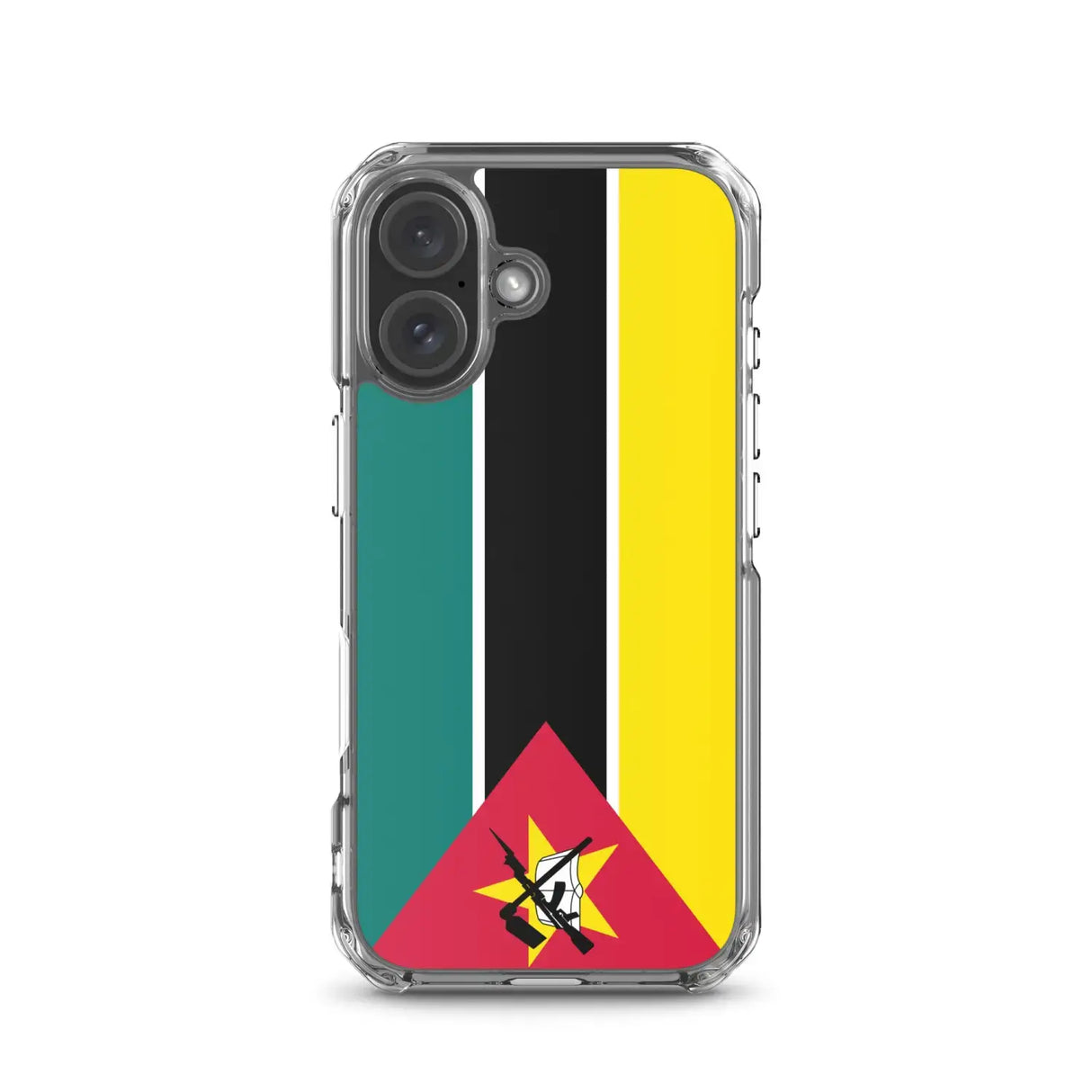 Coque iphone drapeau mozambique souple résistante antichoc