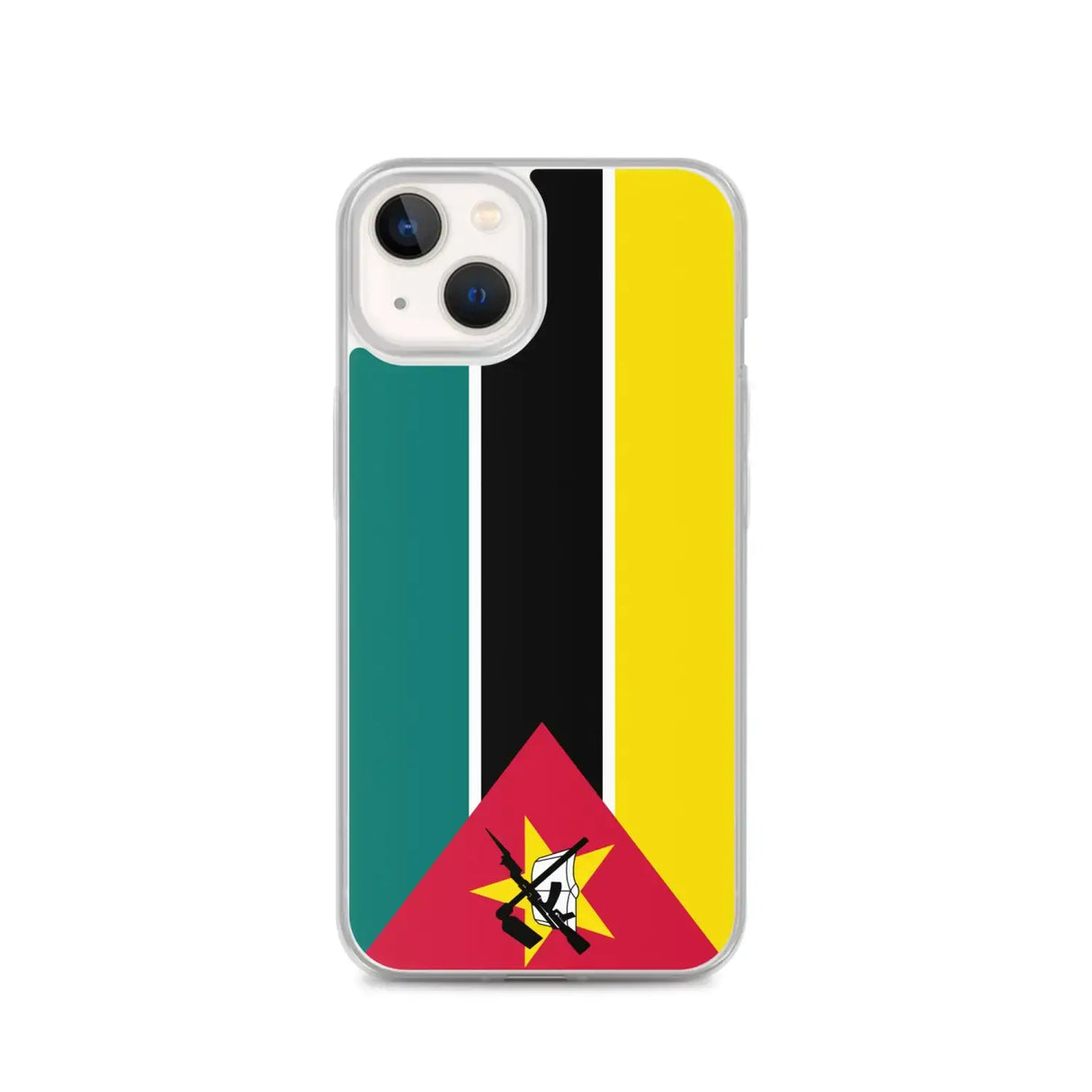 Coque iphone drapeau mozambique souple résistante antichoc