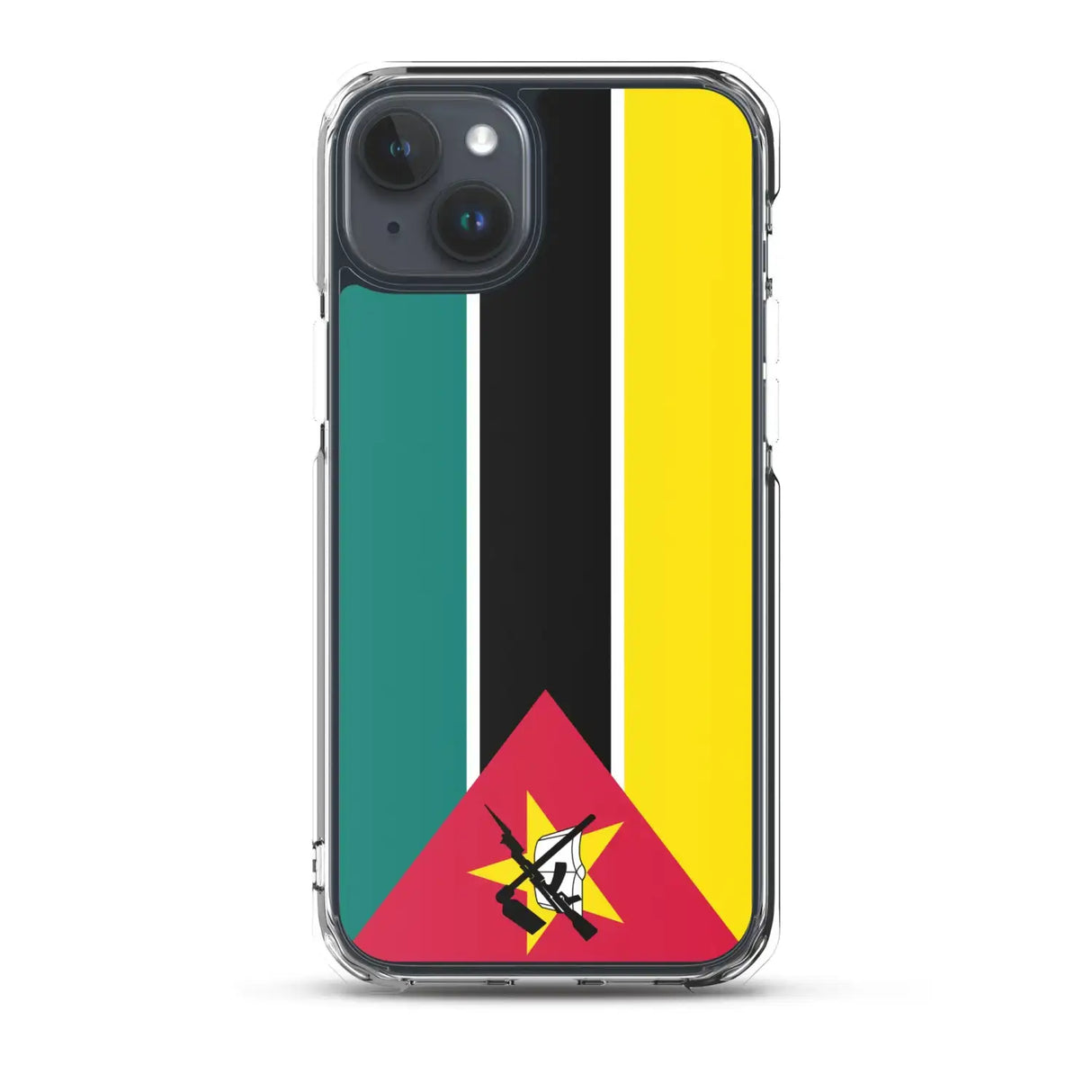 Coque iphone drapeau mozambique souple résistante antichoc