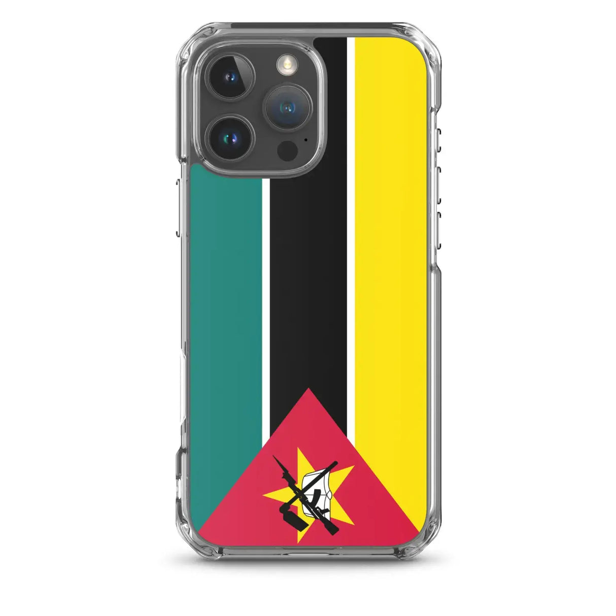 Coque iphone drapeau mozambique souple résistante antichoc