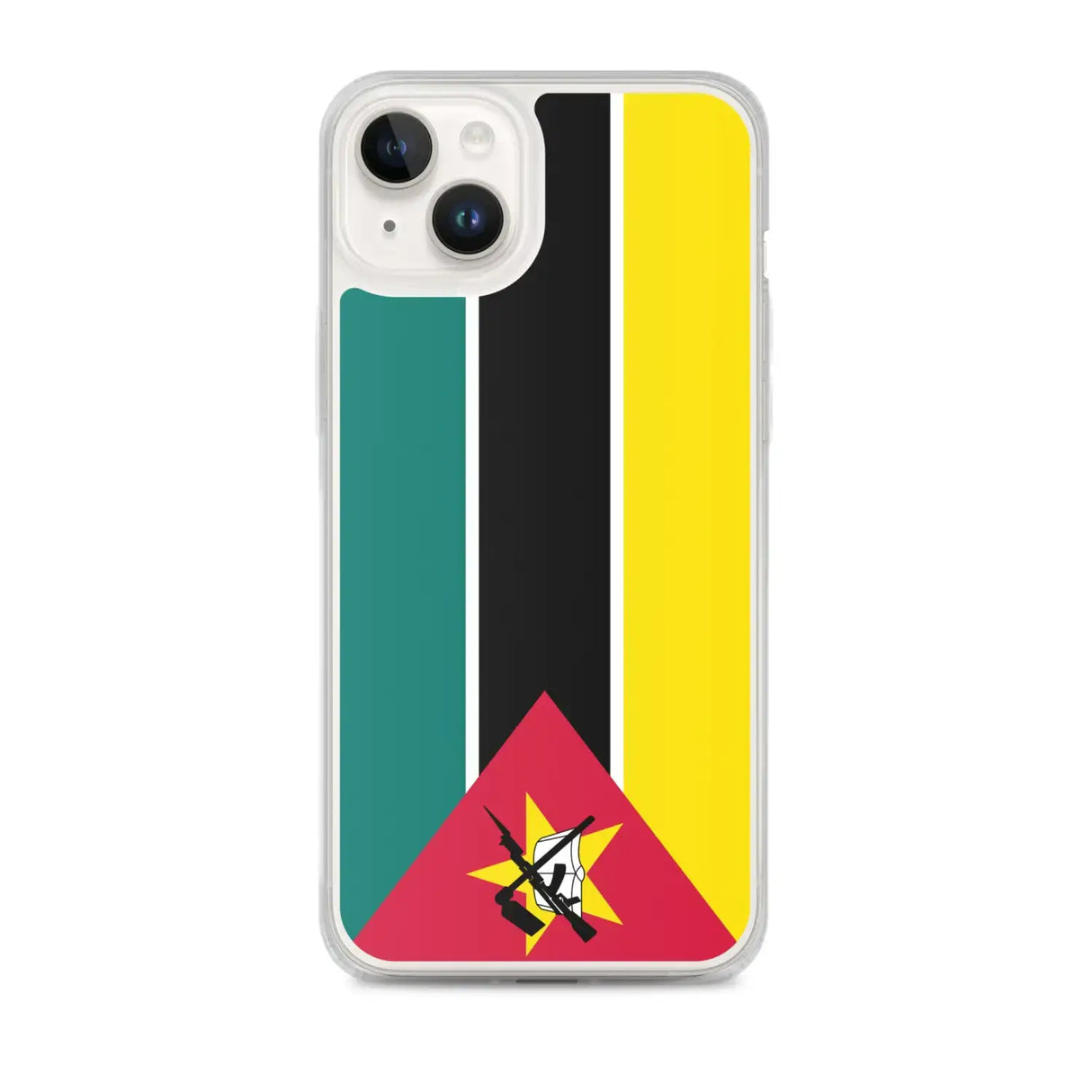 Coque iphone drapeau mozambique souple résistante antichoc