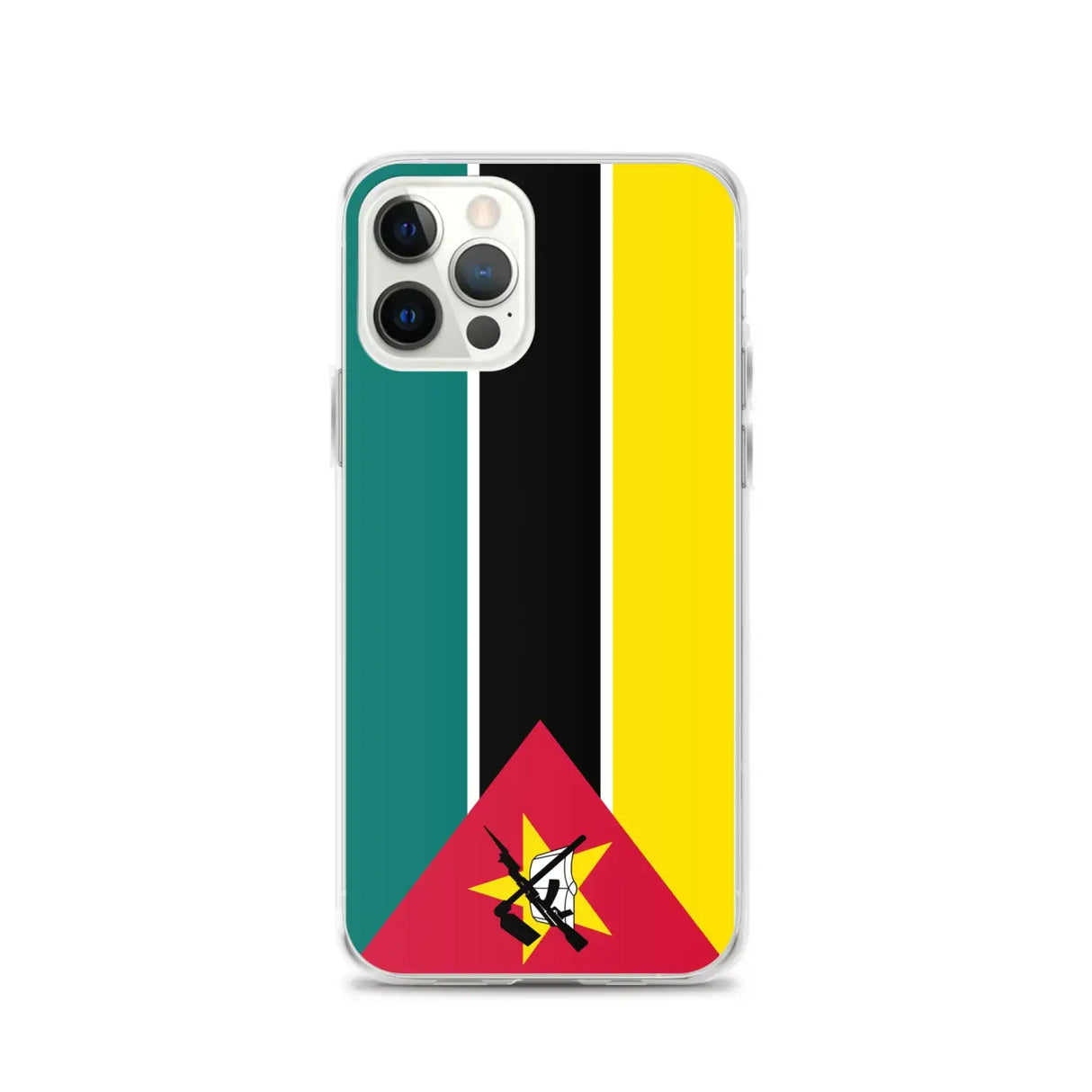 Coque iphone drapeau mozambique souple résistante antichoc