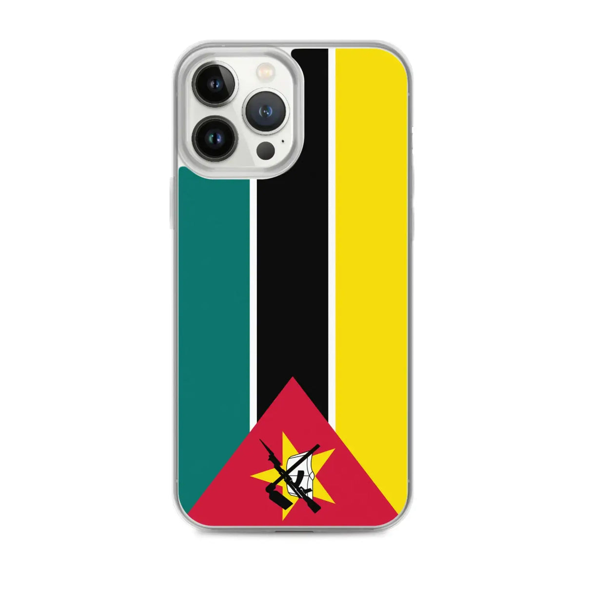 Coque iphone drapeau mozambique souple résistante antichoc