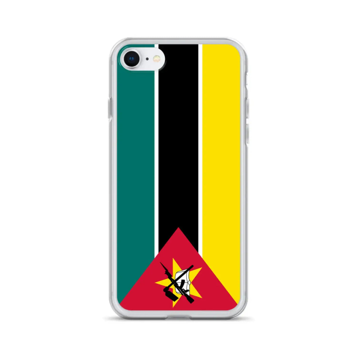 Coque iphone drapeau mozambique souple résistante antichoc