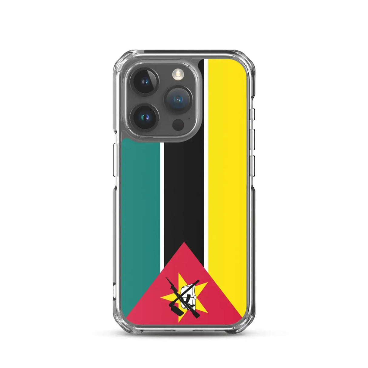 Coque iphone drapeau mozambique souple résistante antichoc