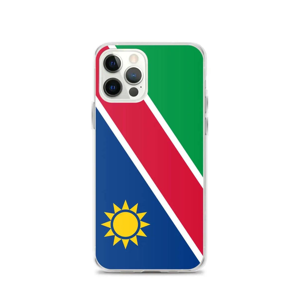 Coque iphone drapeau namibie souple antichoc transparente