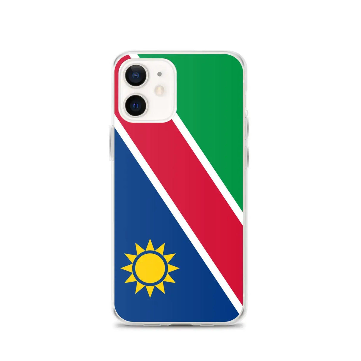Coque iphone drapeau namibie souple antichoc transparente