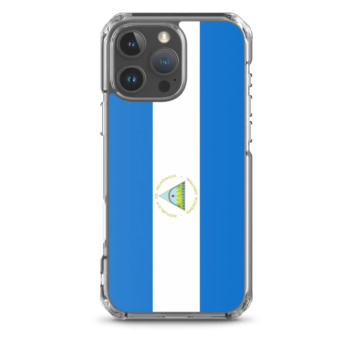 Coque iphone drapeau nicaragua souple résistante antichoc