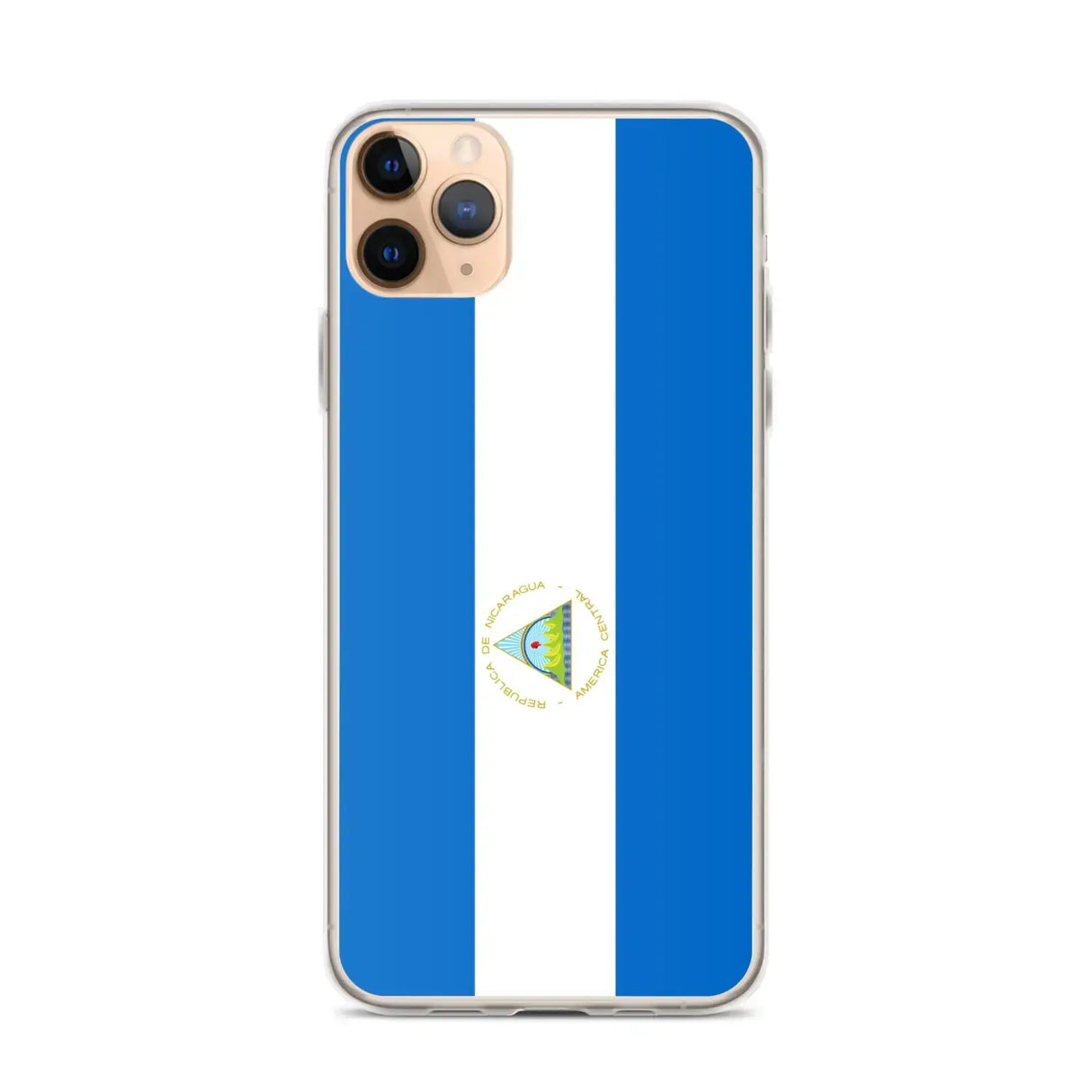Coque iphone drapeau nicaragua souple résistante antichoc