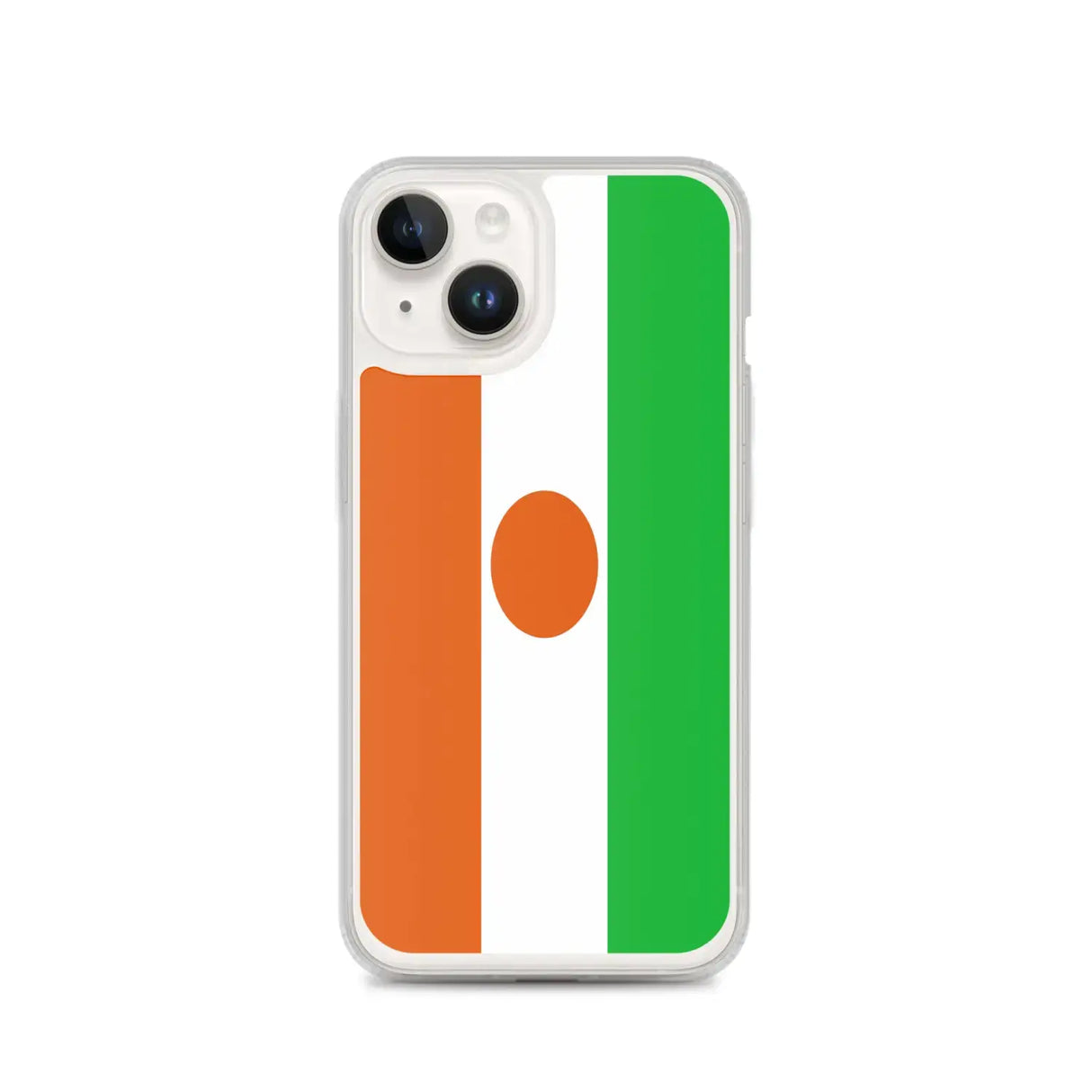 Coque iphone drapeau niger souple antichoc transparente