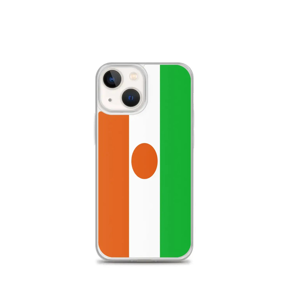 Coque iphone drapeau niger souple antichoc transparente