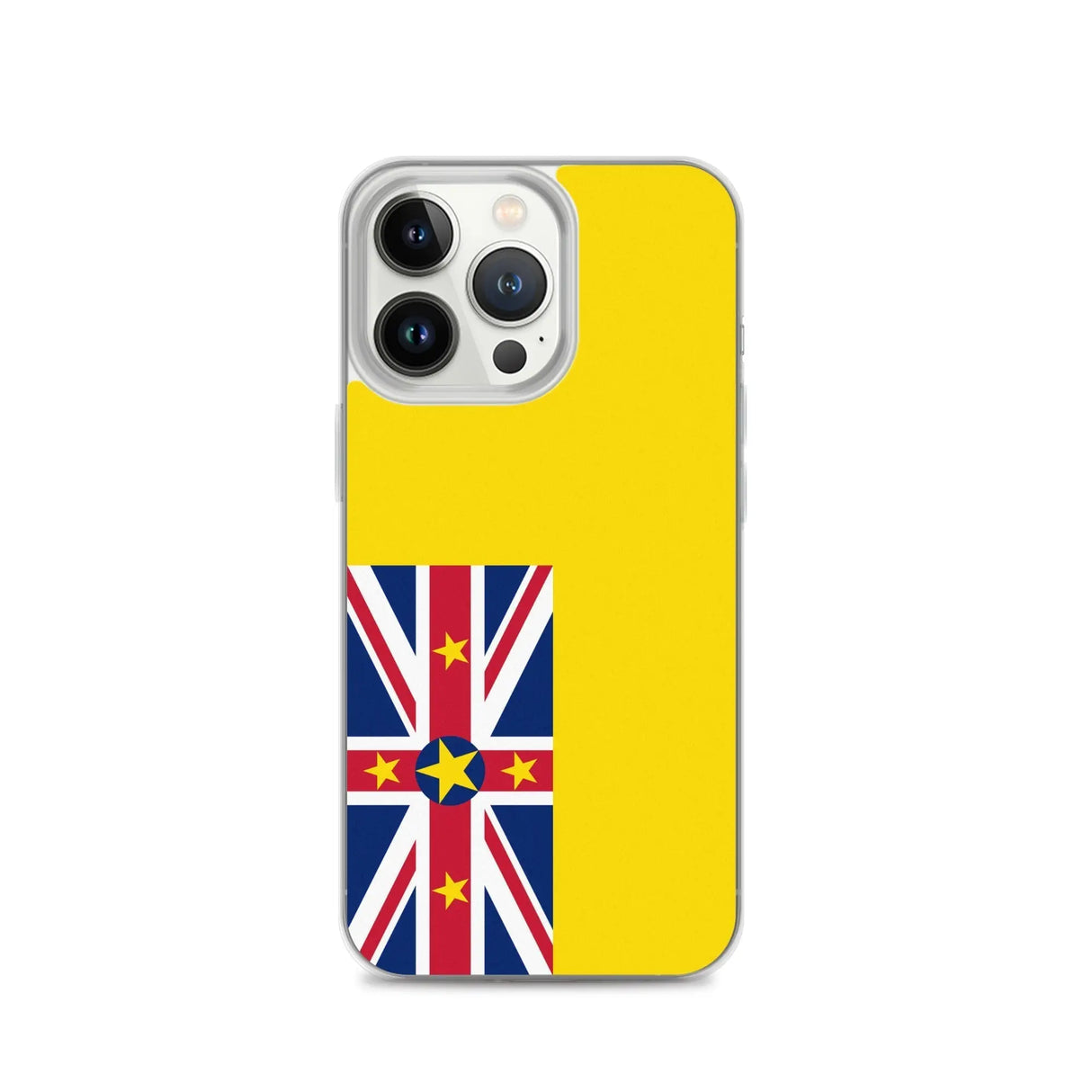 Coque iphone drapeau niue souple antichoc transparente