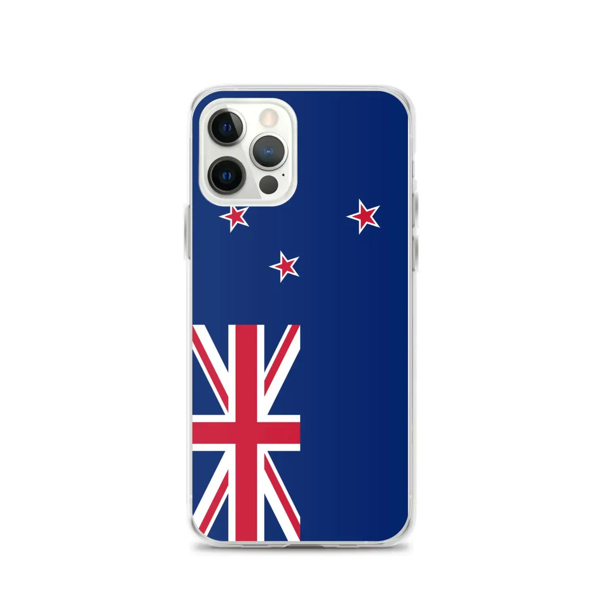 Coque iphone drapeau nouvelle-zélande souple antichoc