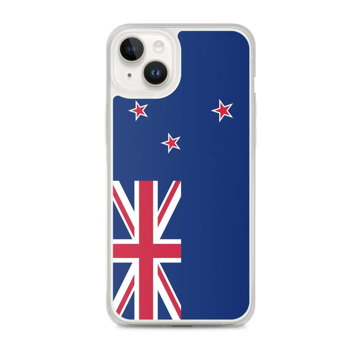 Coque iphone drapeau nouvelle-zélande souple antichoc