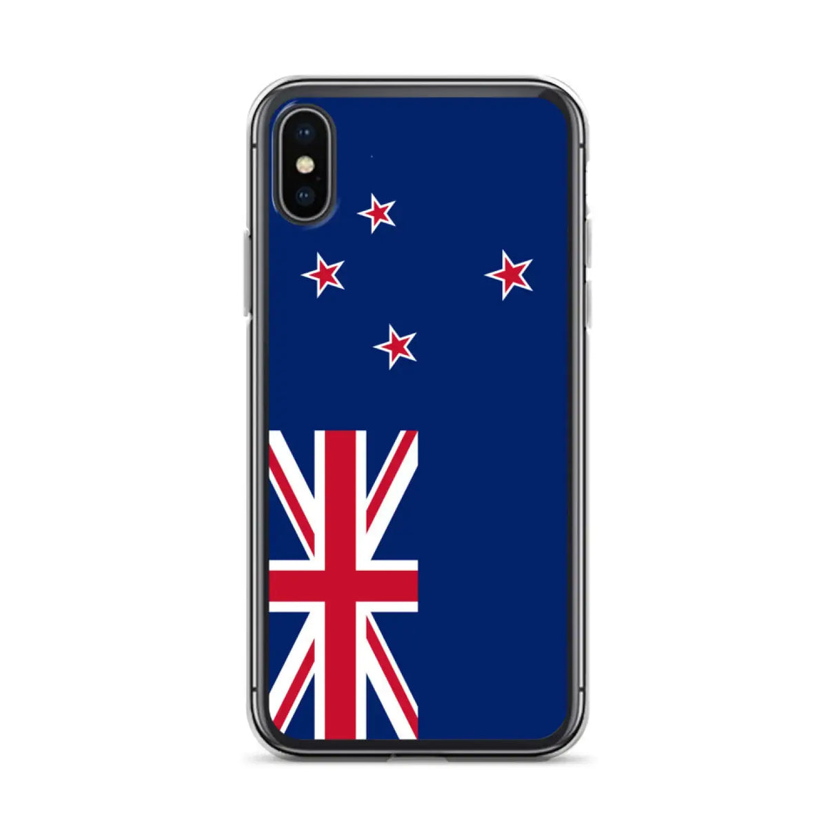Coque iphone drapeau nouvelle-zélande souple antichoc