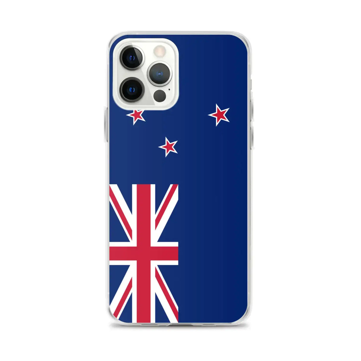 Coque iphone drapeau nouvelle-zélande souple antichoc