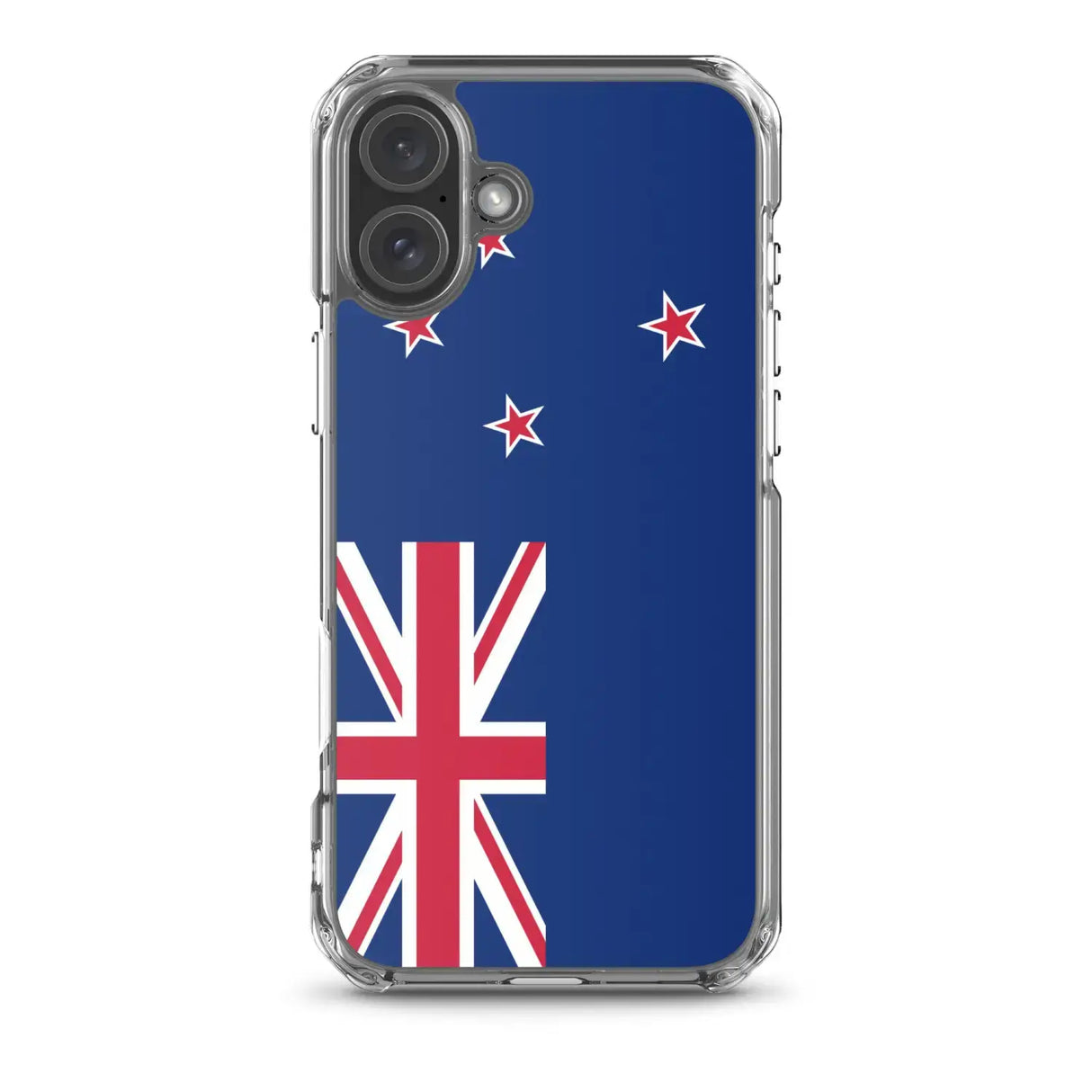 Coque iphone drapeau nouvelle-zélande souple antichoc