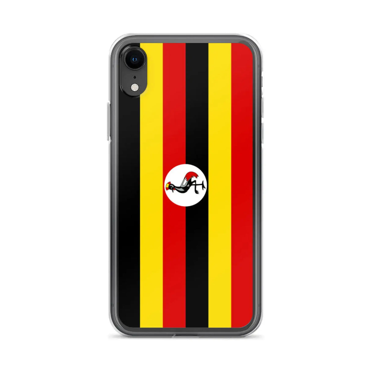 Coque iphone drapeau ouganda souple antichoc transparente