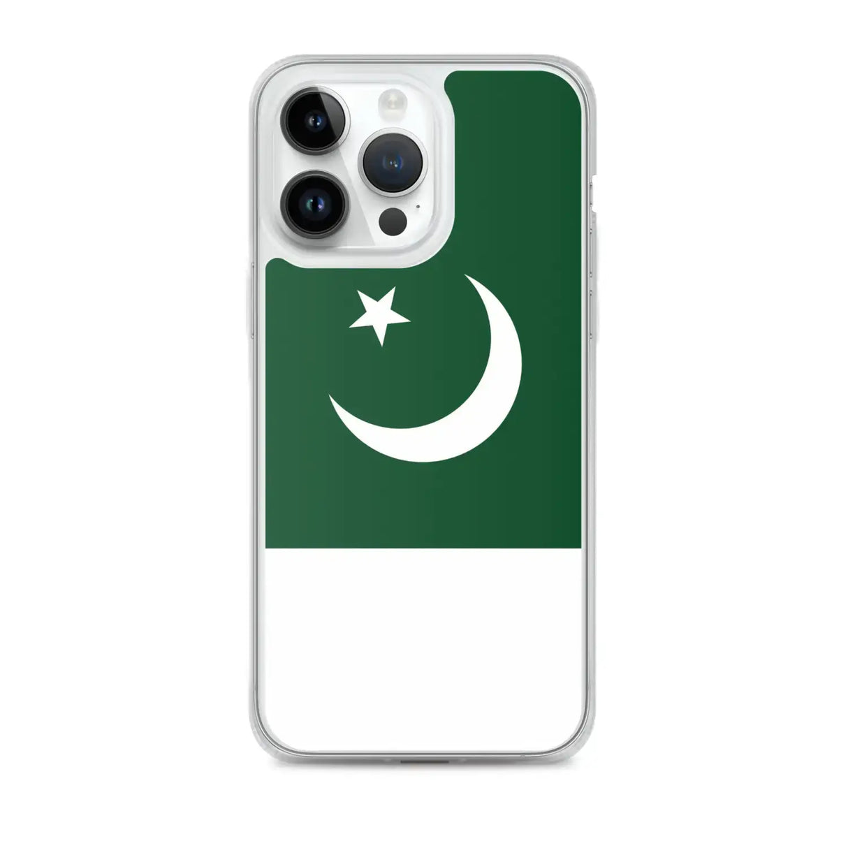 Coque iphone drapeau pakistan souple antichoc transparente
