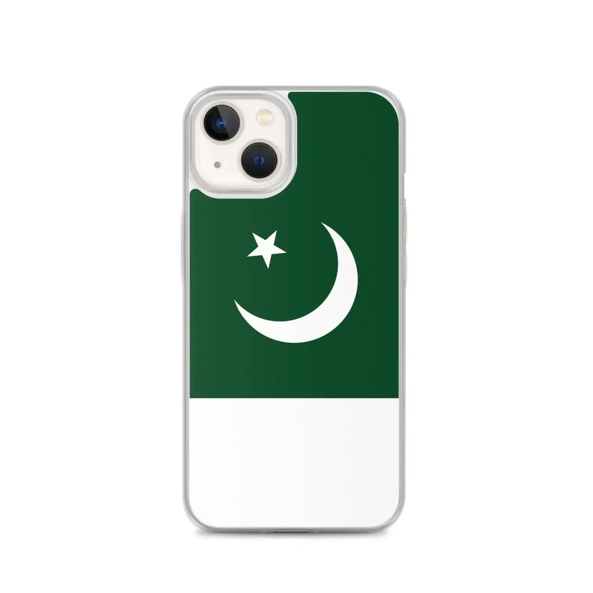 Coque iphone drapeau pakistan souple antichoc transparente