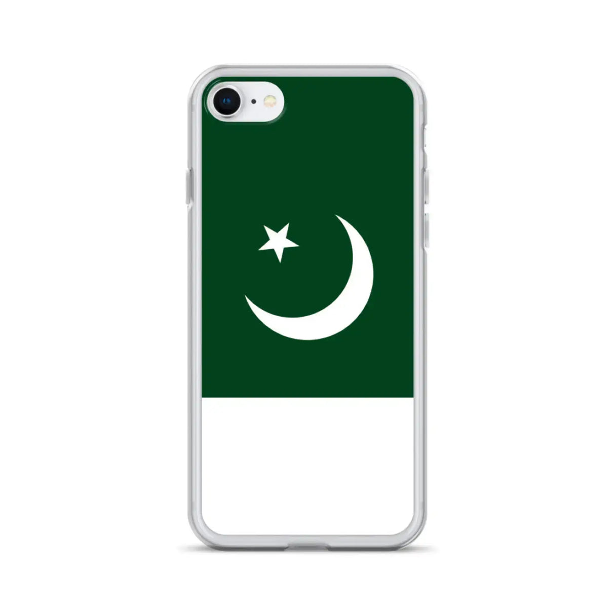 Coque iphone drapeau pakistan souple antichoc transparente