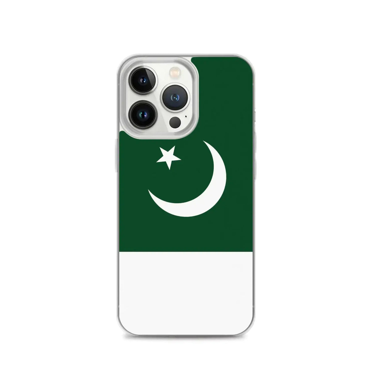 Coque iphone drapeau pakistan souple antichoc transparente
