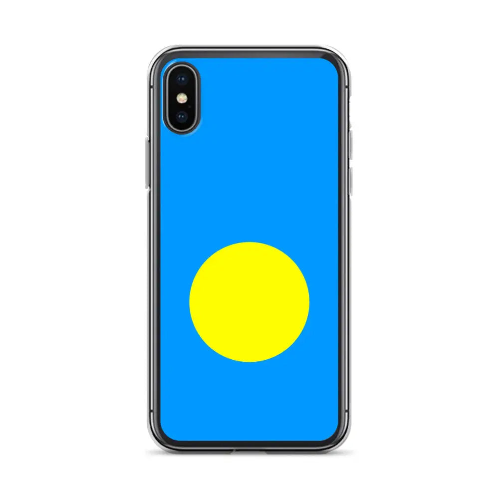 Coque iphone drapeau palaos souple résistante antichoc