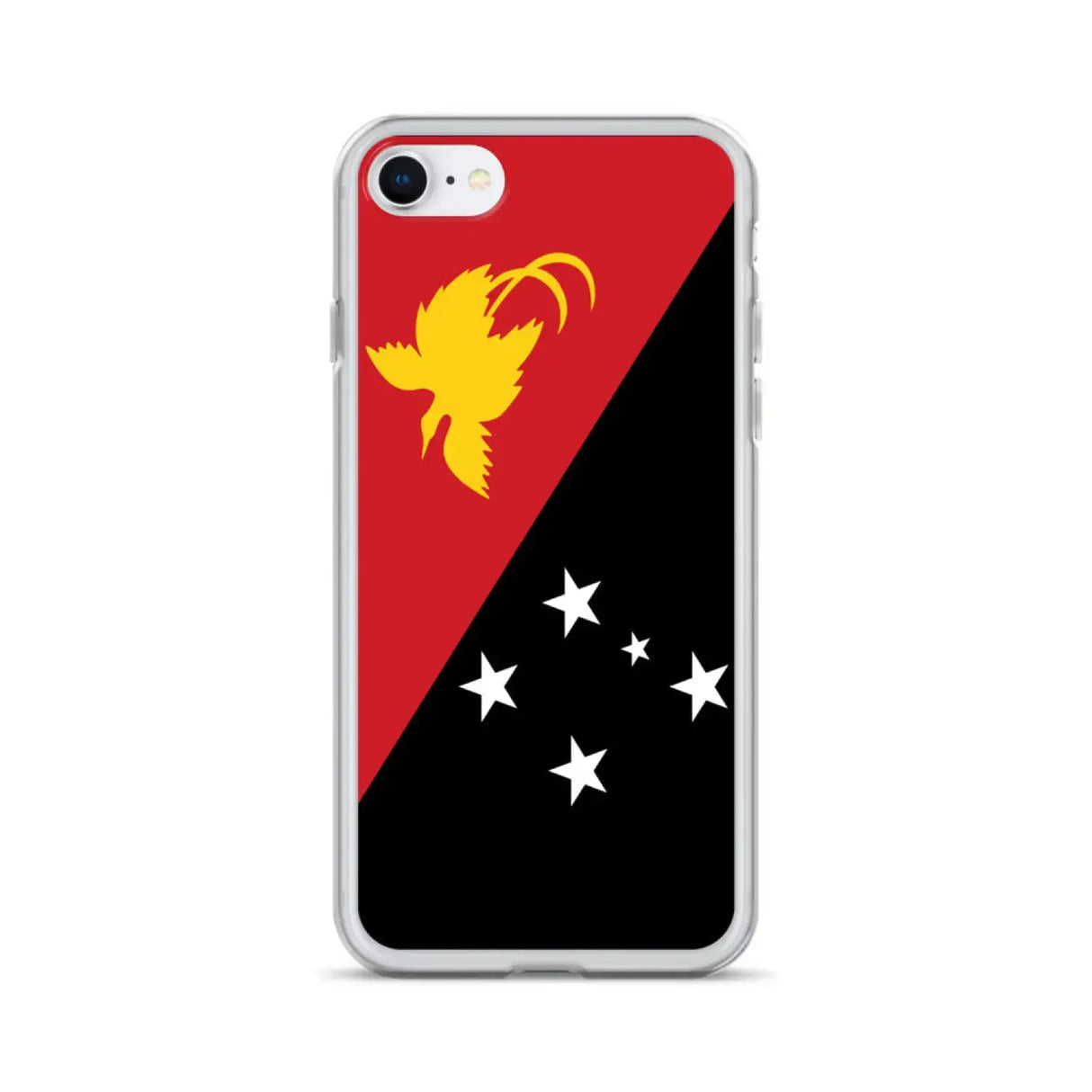 Coque iphone drapeau papouasie-nouvelle-guinée souple antichoc