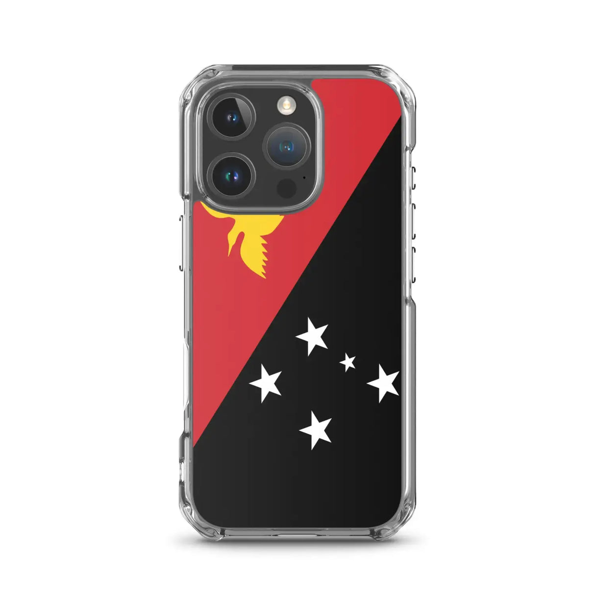 Coque iphone drapeau papouasie-nouvelle-guinée souple antichoc