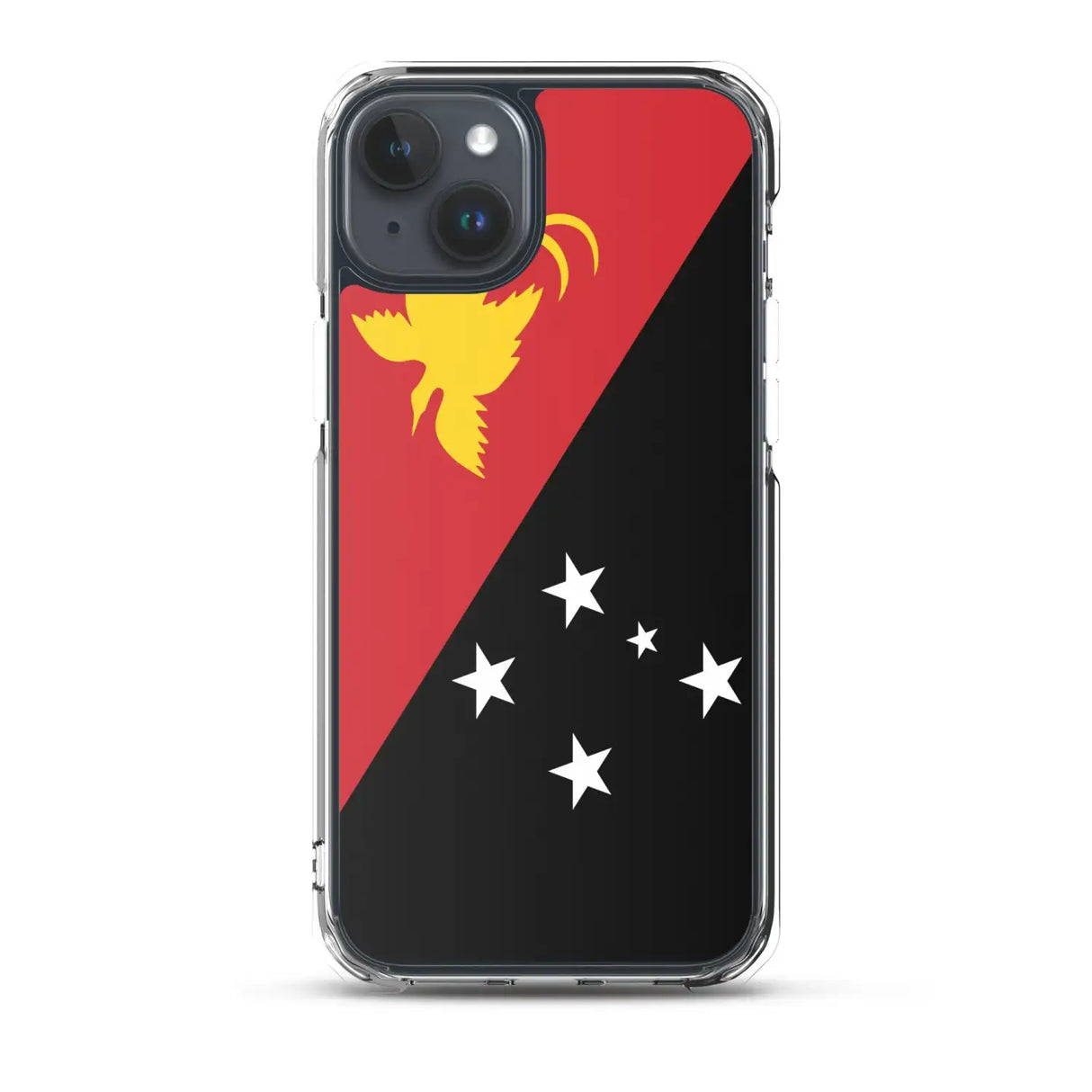 Coque iphone drapeau papouasie-nouvelle-guinée souple antichoc