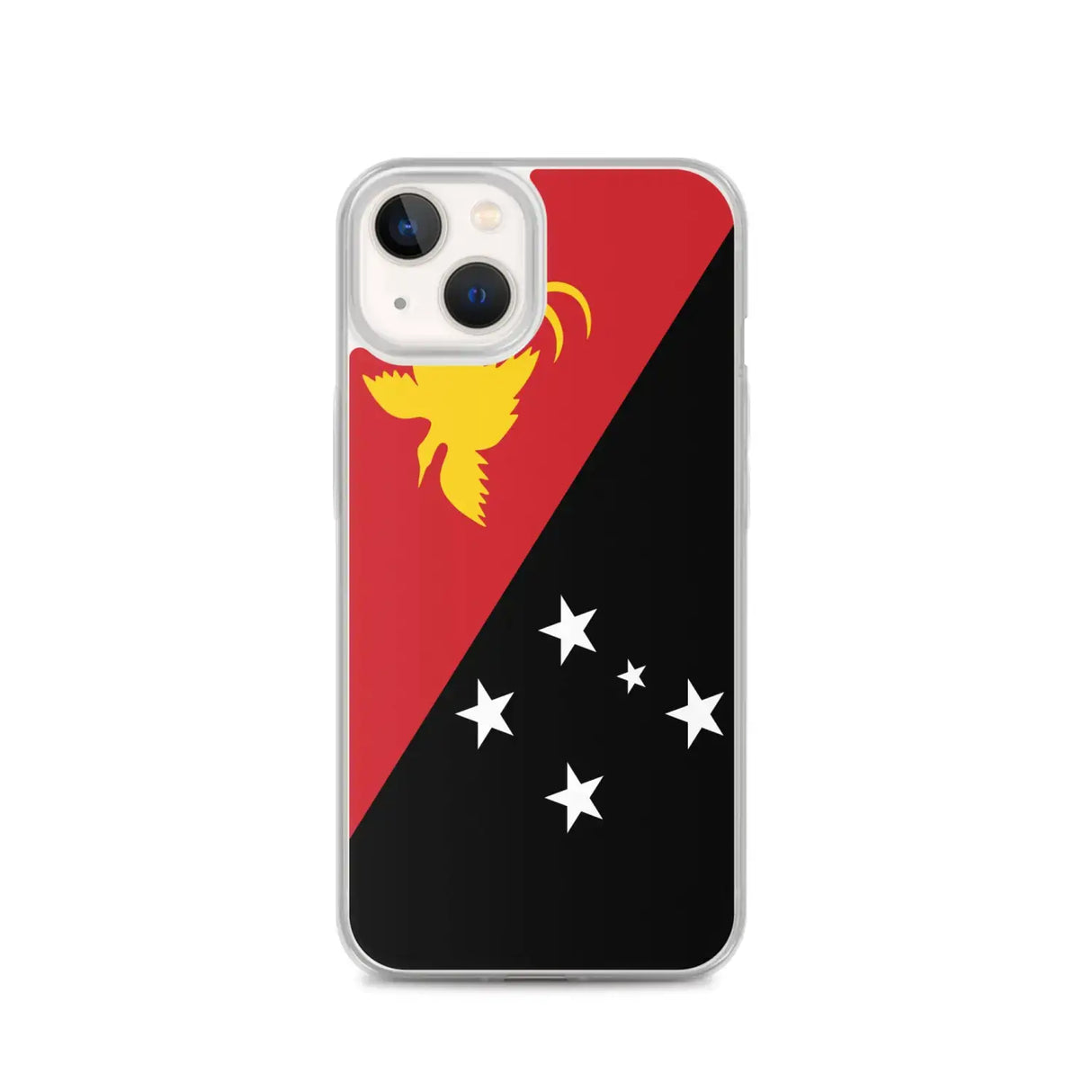 Coque iphone drapeau papouasie-nouvelle-guinée souple antichoc