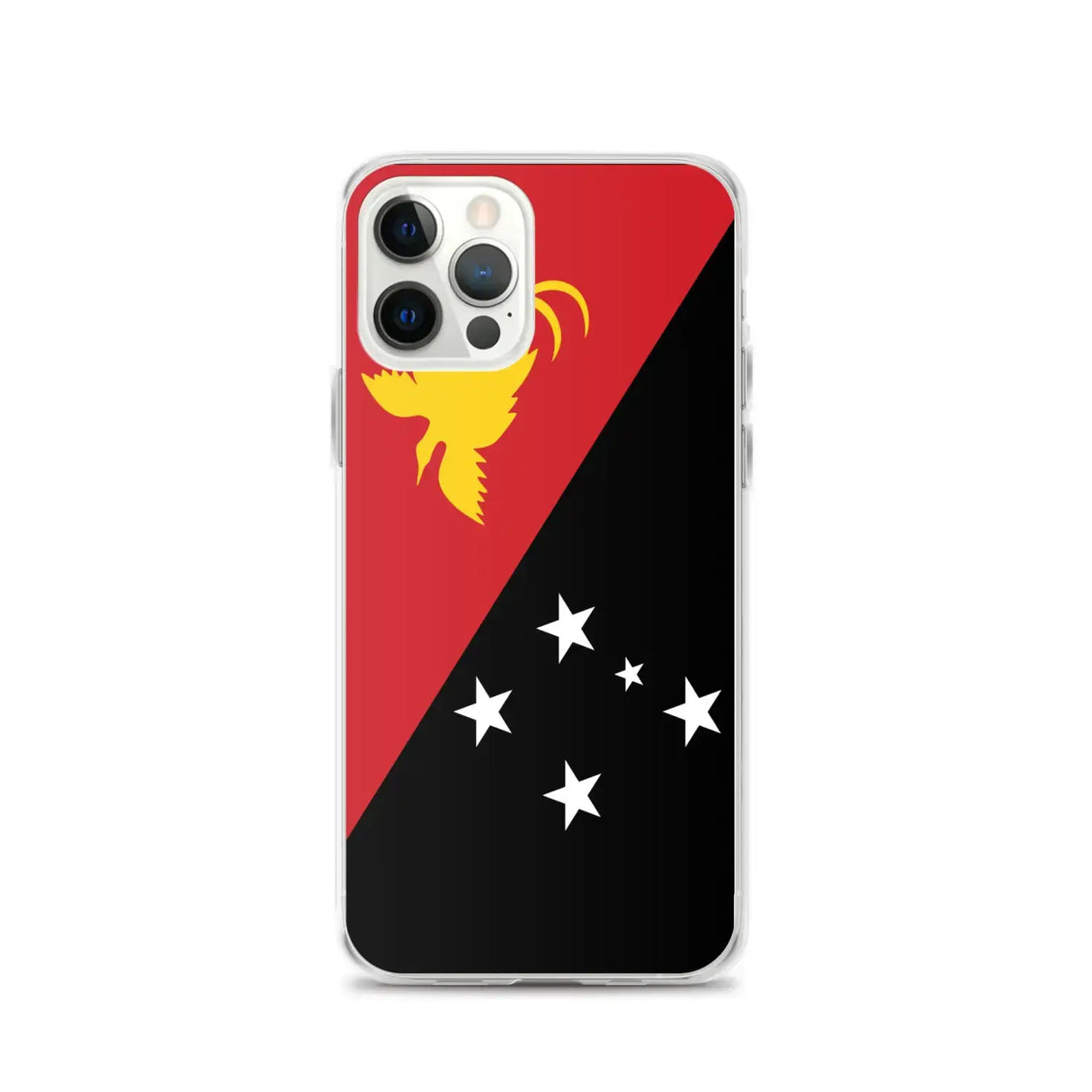 Coque iphone drapeau papouasie-nouvelle-guinée souple antichoc